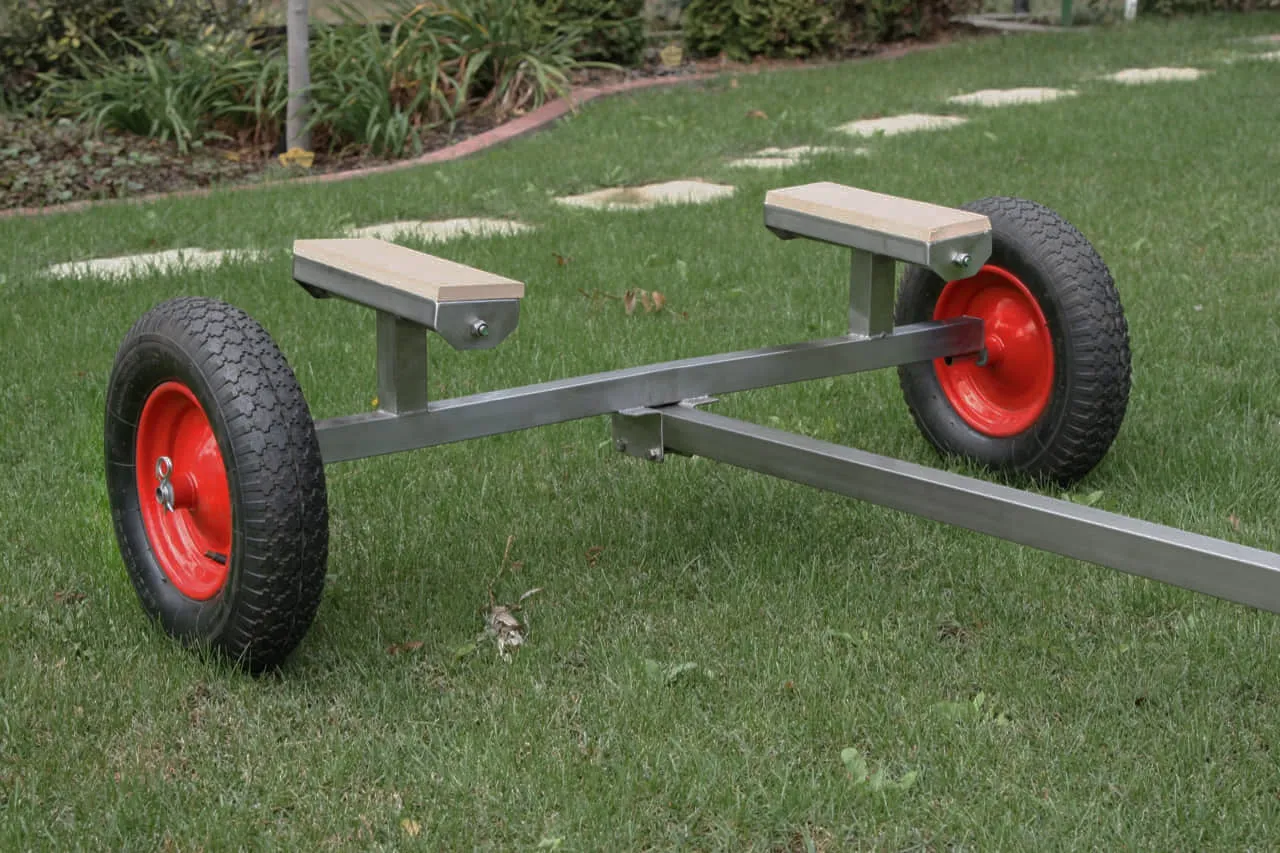 Rozsdamentes sólyakocsi termékfotó