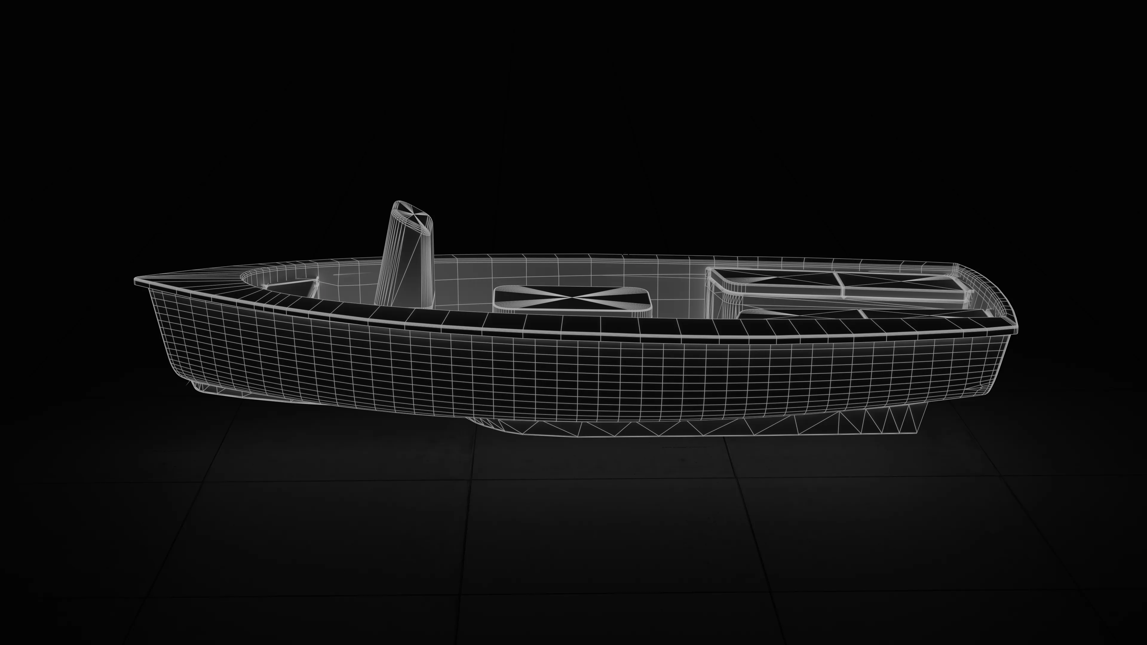 eBalin Túra wireframe render