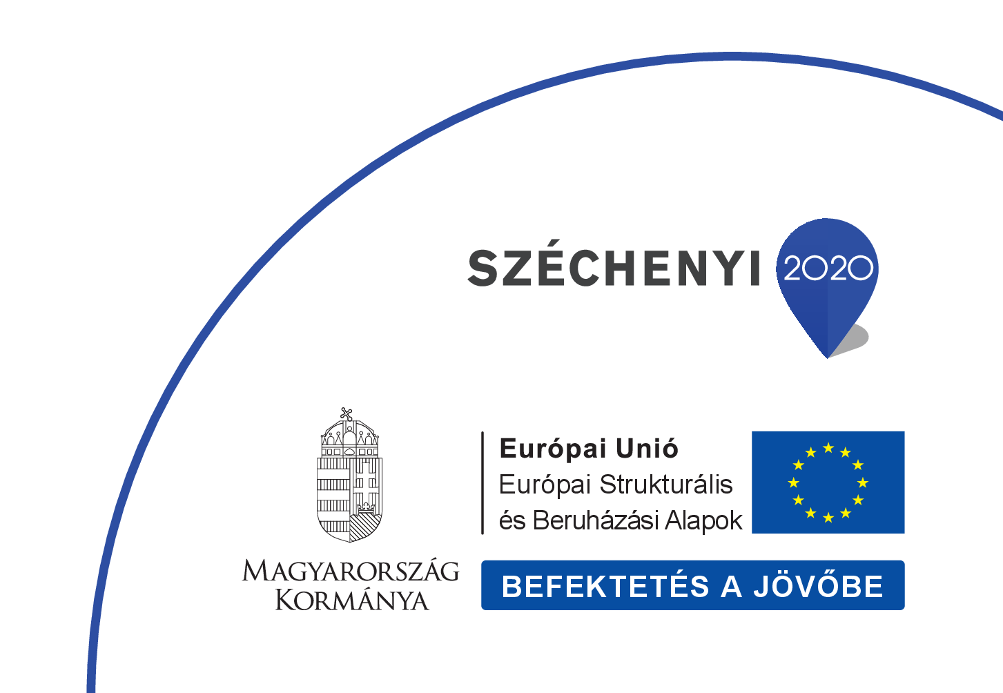 Széchenyi 2020 – Európai Unió, Európai Strukturális és Beruházási Alapok – Magyarország Kormánya – Befektetés a jövőbe